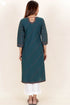 40s Cotton Kurta With Embroidery