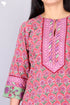 Khaadi Cotton Kurta In Floral Block Print