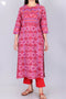 Khaadi Cotton Kurta In Assorted Block Print