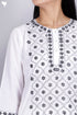 Terry Voile Chikankari Embroidered Kurta