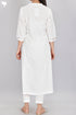 Cambric Cotton Kurta With Gota Patti Embroidery