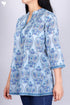 Mulmul Cotton Top In Floral Print