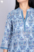 Mulmul Cotton Top In Floral Print