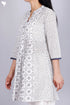 Cambric Cotton Top In Assorted Block Print