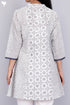 Cambric Cotton Top In Assorted Block Print