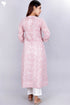 Mulmul Cotton Paneled Dress In Floral Block Print