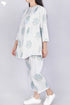 Cambric Cotton Co-Ord Set In Floral Block Print