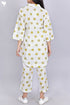 Cambric Cotton Co-Ord Set In Graphic Block Print