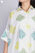 Cambric Cotton Co-Ord Set In Graphic Block Print