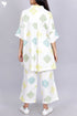 Cambric Cotton Co-Ord Set In Graphic Block Print