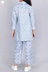 Cambric Cotton Co-Ord Set In Graphic Block Print