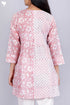 Cotton Top In Floral Block Print