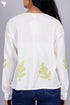 Crepe Cotton Top In Graphic Block Print