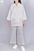 Slub Cotton Co-Ord Set In Block Print