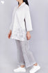 Slub Cotton Co-Ord Set In Block Print