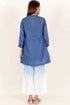 Cotton Co-Ord Set With Floral Embroidery