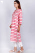 Cambric Cotton Kurta In Floral Print