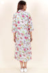 Mulmul Cotton Dress In Floral Print