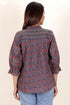 Cambric Cotton Top In Block Print