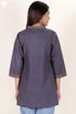 Cambric Cotton Top In Block Print