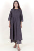 Cambric Cotton Dress In Block Print