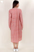 Cambric Cotton Dress In Block Print