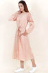 Crepe Cotton Dress In Block Print