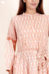 Crepe Cotton Dress In Block Print