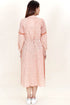 Crepe Cotton Dress In Block Print