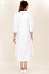 Khaadi Cotton Midi Dress in White