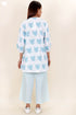 60s Cotton Co-Ord Set In Block Print