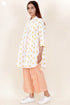60s Cotton Co-Ord Set In Block Print
