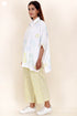 60s Cotton Co-Ord Set In Block Print