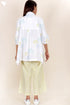 60s Cotton Co-Ord Set In Block Print