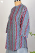 Khaadi Cotton Butler Shirt In Graphic Block Print