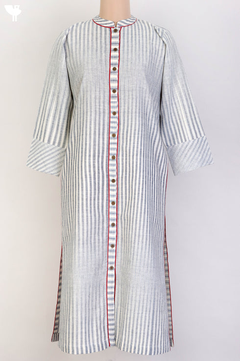 Khaadi Cotton Kurta With Stripes