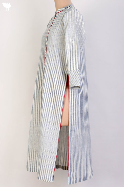 Khaadi Cotton Kurta With Stripes