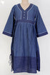 Khaadi Cotton Checkered Peasant Dress