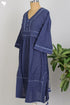 Khaadi Cotton Checkered Peasant Dress