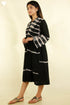 Cotton Tie Dye Peasant Dress