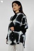 Cotton Tie Dye Voluminous Button Down Top