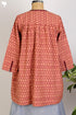 Khaadi Slub Cotton Top With Graphic Block Print