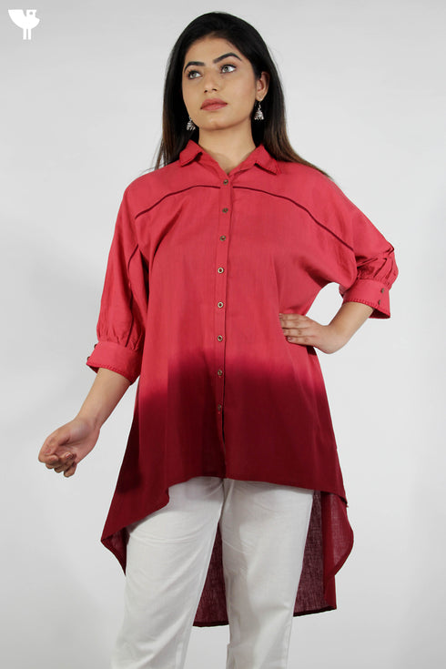 100% Khaadi Cotton Button Down Top