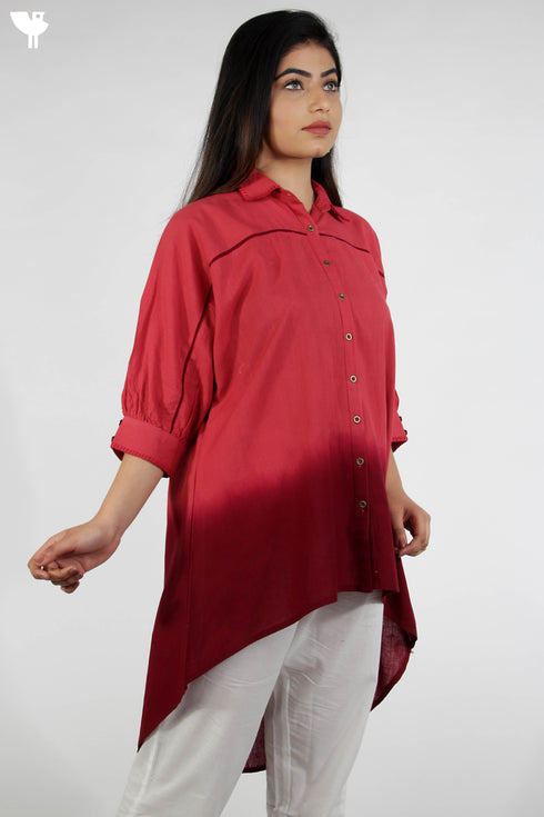 100% Khaadi Cotton Button Down Top