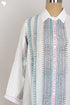 Modal Silk Voluminous Shirt With Graphic Block Print