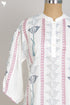 Modal Silk High Low Top With Floral Block Print