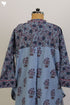 Khaadi Cotton Button Down Top With Floral Block Print
