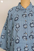 Khaadi Cotton Button Down Top With Floral Block Print