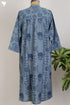 Cotton Voluminous Kurta With Floral Block Print