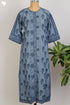 Khaadi Cotton Button Down Kurta With Floral Block Print